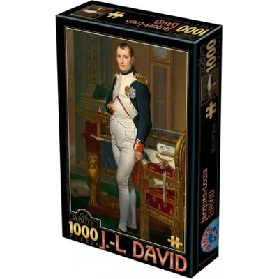 D-Toys - Puzzle David: The emperor Napoloen in his study - 1 000 piese
