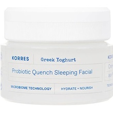 Korres Greek Yoghurt Probiotic Quench Sleeping Facial Hydratační noční krém s probiotiky 40 ml