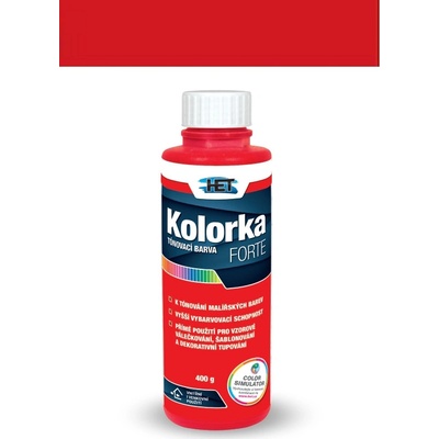 HET Kolorka Forte 400g Červená