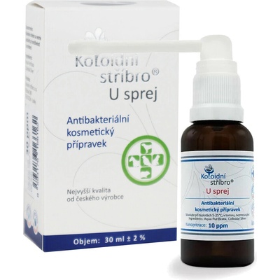 Koloidné striebro sprej 30 ppm 30 ml