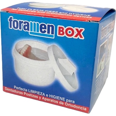 Foramen box na zubní náhrady a ortodontické aparátky