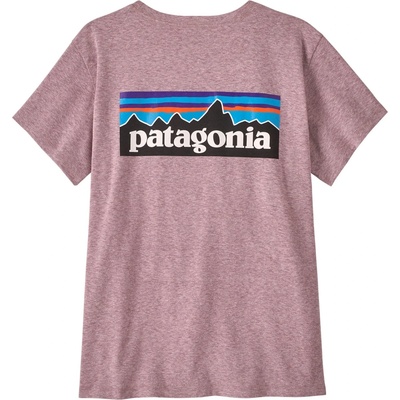 Patagonia Дамска тениска Patagonia Women's P-6 Logo Responsibili-Tee T-shirt - Quiet Violet (116-8004-2512)