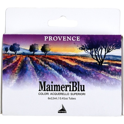 Maimeri Blu Комплект акварелни бои Provence 6 x 12 ml (M1698055)