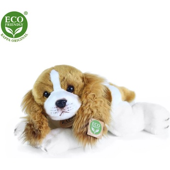 Rappa Плюшено лежащо Куче Кавалер Кинг Чарлз Шпаньол 30 см. - серия Еко приятели - Rappa (203976)