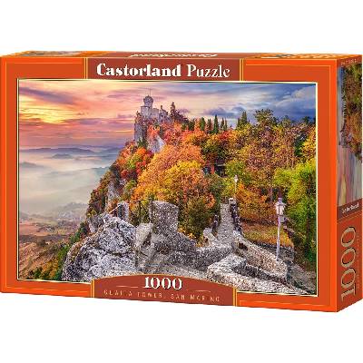 CASTORLAND Veža Guaita San Marino 1000 dielov