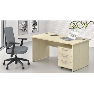 NABYTOK-DIZAJNOVY.SK ZE 1.2 12 Zostava kancelárskeho nábytku Komfort 1.2 javor