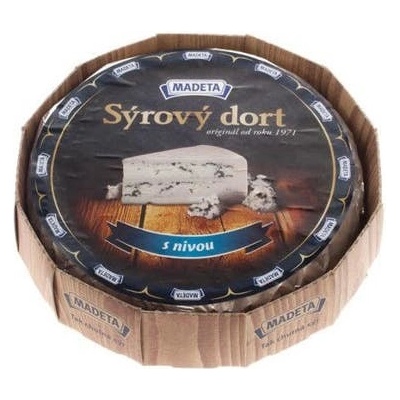 Madeta Sýrový dort s nivou 1400 g – Zboží Dáma