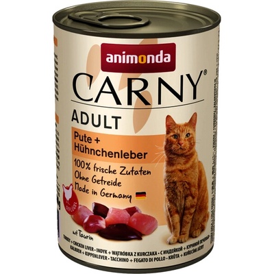 Animonda Carny Adult Morka a kuracia pečeň 400 g