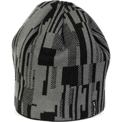 Finmark pánská zimní pletená čepice šedá