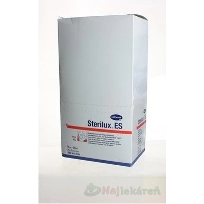 STERILUX ES kompres sterilný,so založenými okrajmi 10 cm x 20 cm 25 x 2 50 ks