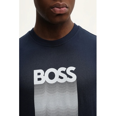 BOSS Orange Памучна тениска BOSS Orange Te_Insignia (50556009)