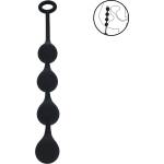 Levelz Waterdrop Silicone Anal Balls M 30mm Black