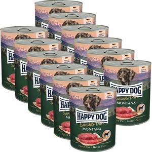 Happy Dog Pferd Pure Montana - 12 x 800 г / конь