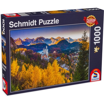 Schmidt Spiele Пъзел Schmidt от 1000 части - Есенен Нойшванщайн (57390)