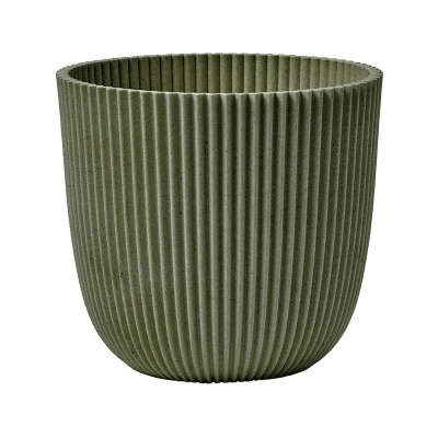 Capi Kvetináč Nature Groove Made With Planter Ball Grass Green 17x15 cm