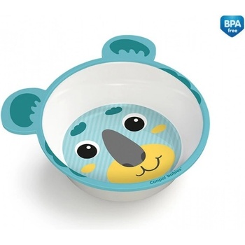 Canpol babies Меламинова купа с уши Canpol - Зелено мече (4/520_gre)