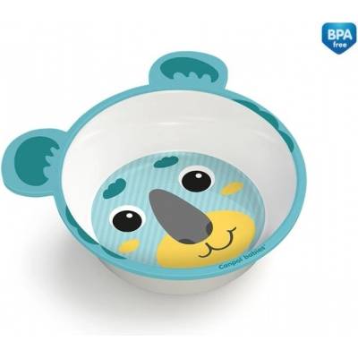 Canpol babies Меламинова купа с уши Canpol - Зелено мече (4/520_gre)