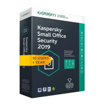 Kaspersky Small Office Security - 10 PC, 1 Телефон, 1 сървър / 1 година електронен лиценз