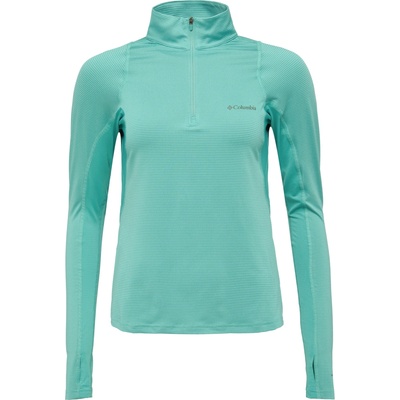 Columbia Weekend Ascent Half Zip tyrkysová strieborná
