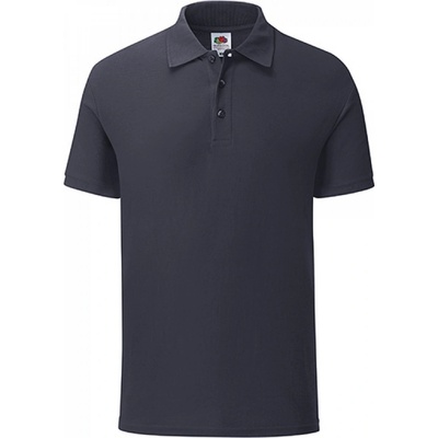 Fruit of the Loom pánská slim-fit polokošile Iconic s rozparky námořní tmavá F512 modrá