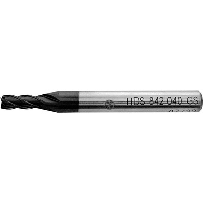NÁSTROJE CZ Fréza HSS drážkovací 4,0mm, 4 břity DN 630+ - CZHSS-8420-040-GS