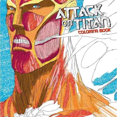 Kodansha America Attack on Titan Adult Coloring Book
