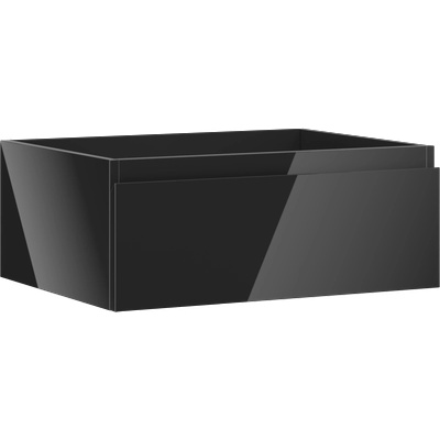 Mexen Orio шкаф за баня под мивка 60 см, 1 чекмедже, черен гланц - 91A10-06023-1-BF70 (91A10-06023-1-BF70)