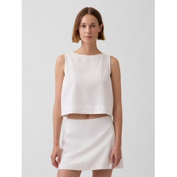 GAP Ленен топ GAP GAP | Byal | ЖЕНИ | M