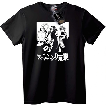 NOONEBRAND Тениска Tokyo Revengers Аниме - M, White