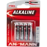 ANSMANN Батерии ANSMANN LR03 ANS red AAA 4B 5015553 (LR03 ANS red AAA 4B 5015553)