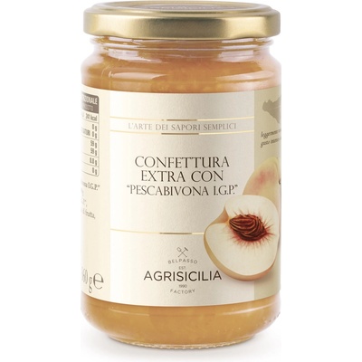 Agrisicilia džem zo sicílskej broskyne I.G.P. 6 x 360 g