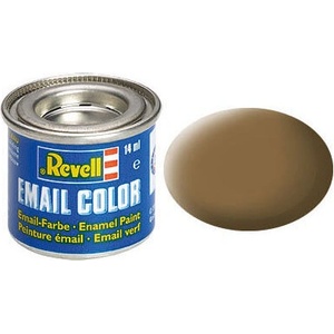 Revell Емайлна боя, Revell, Email Color, Тъмноземен мат, 14 мл (R32182)