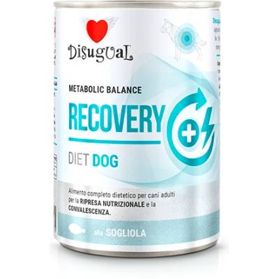 Disugual Karma - мокра храна за кучета, ветеринарна серия RECOVERY Sola (за възрастни кучета) 400г