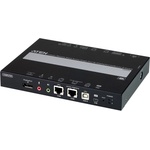 ATEN CN9950, 1-портов DisplayPort KVM over IP, 4K DCI 4096x2160@30Hz, двоен LAN, двойно захранване (CN9950)