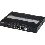 ATEN CN9950, 1-портов DisplayPort KVM over IP, 4K DCI 4096x2160@30Hz, двоен LAN, двойно захранване