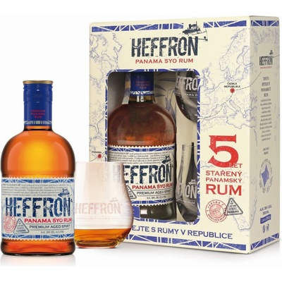 Heffron Original 5y 38% 0,5 l (dárkové balení 2 sklenice)