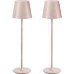 UPXNBOR LED Table Lamp Wireless 2-Piece Set, Metal Table Lamp for Outdoor & Indoor - UP-WSA - boombuy - 77,43 лв