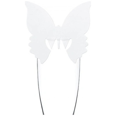 Paris Dekorace Svatební jmenovky motýl – Sleviste.cz