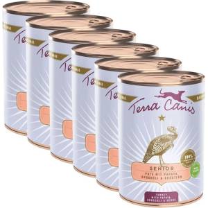 Terra Canis Сеньор Турция с папая, броколи и билки 6 x 400 г