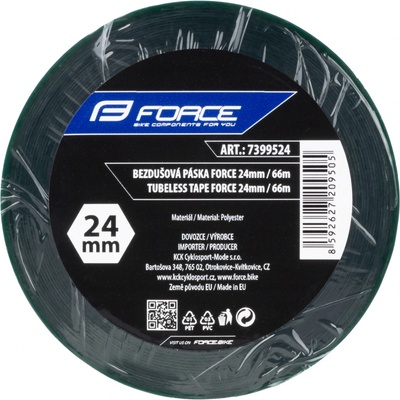 Páska bezdušová Force Tubeless lepící 24 mm x 66 m
