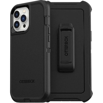 OtterBox Defender Case - изключителна защита за iPhone 13 Pro Max, iPhone 12 Pro Max (черен)
