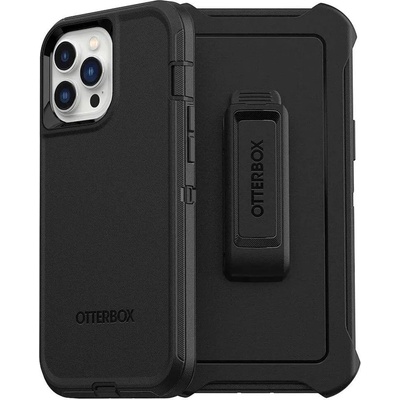 OtterBox Defender Case - изключителна защита за iPhone 13 Pro Max, iPhone 12 Pro Max (черен)