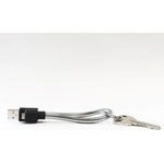 Fuse Chicken Стоманен MicroUSB кабел (ключодържател) за устройства с MicroUSB - Fuse Chicken Titan Loop M (25 см. )