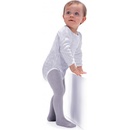 Detské vrúbkované pančuchy Agatka 100 den silver bledošedá