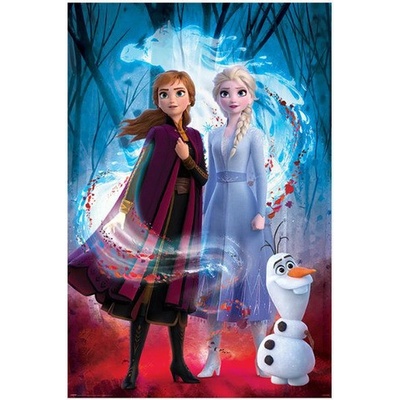 Plakát, Obraz - Ledové království 2 (Frozen) - Guiding Spirit, (61 x 91,5 cm)
