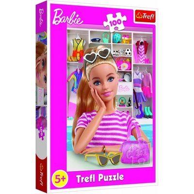 Trefl Zoznámte sa s Barbie 41x27 5cm v krabici 19x29x4cm 100 dielov