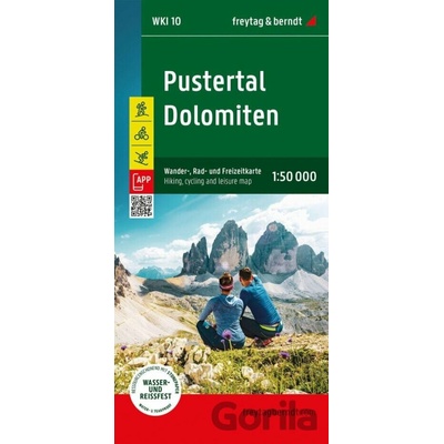Pustertal - Dolomiten, Wander-, Rad- und Freizeitkarte 1:50.000