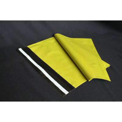 Žlutozelená plastová obálka 300x400mm, 60my 50ks