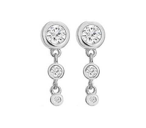 Hot Diamonds náušnice DE748