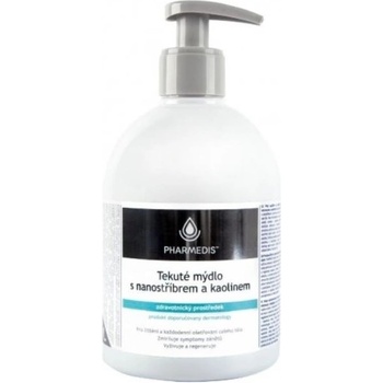 Pharmedis tekuté mydlo s nanostriebra a kaolínom 500 ml